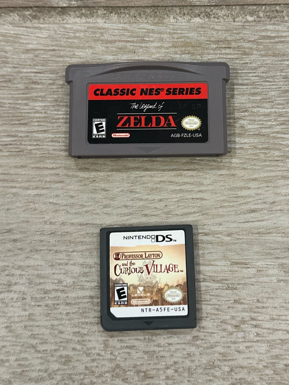 VTG The Legend Of Zelda (Gameboy Advance) & Professor Layton & The… (NDS) Games